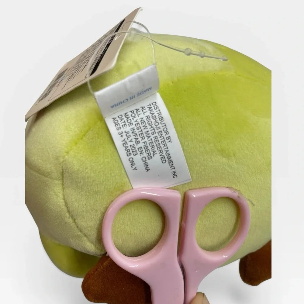 Takashoji Matcha Penguin Green Roll Cake 6" Plush Stuffed Animal Kawaii NWT - Picture 4 of 7